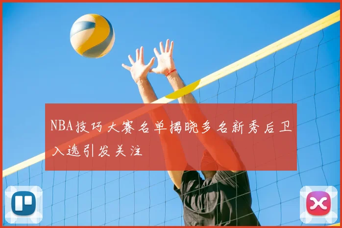 NBA技巧大赛名单揭晓多名新秀后卫入选引发关注